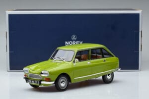 Citroen Ami 8 Club Iris Roheline Norev 1:18 181677 Metall - pilt 7/7