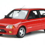 Citroen AX Sport Punane Otto 1:18