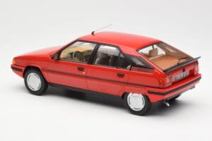 Citroen BX 19 GT Vallelunga Punane Norev 1:18 181683 Metall - pilt 5/6