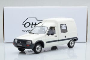 Citroen C15 E Valge Otto 1:18 OT956B Vaik - pilt 6/6