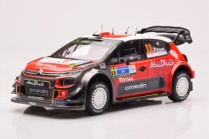 Citroen C3 WRC #11 S. Loeb / D. Elena Rally Mexico 2018 Norev 1:18 181638 Metall