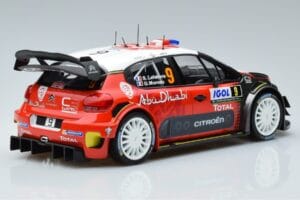 Citroen C3 WRC #9 S. Lefebvre / G. Moreau Tour de Corse 2017 Norev 1:18 181633 Metall - pilt 2/6