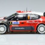 Citroen C3 WRC #9 S. Lefebvre / G. Moreau Tour de Corse 2017 Norev 1:18 181633 Metall - image 3 of 6
