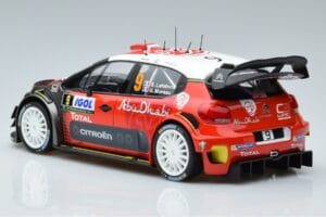 Citroen C3 WRC #9 S. Lefebvre / G. Moreau Tour de Corse 2017 Norev 1:18 181633 Metall - pilt 5/6