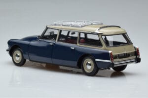 Citroen ID 19 Break Orient Sinine Norev 1:18 181770 Metall - pilt 7/9