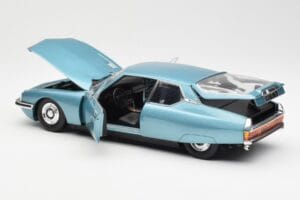 Citroen SM Helesinine Metallik Norev 1:18 181589 Metall - pilt 5/8