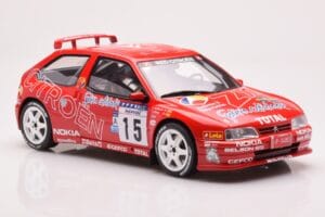 Citroen ZX Kitcar #15 J. Puras / C. Del Barrio Rally Catalunya Costa Brava 1997 Otto 1:18 OT432 Vaik - pilt 4/6
