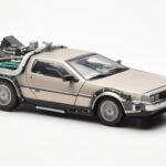 DeLorean DMC-12 Time Machine Back to the Future Hõbedane Sun Star 1:18 - image 6 of 8