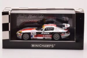 Dodge Viper GTS-R #50 C. Bouchut / Goueslard / Vosse 24 Hours of Le Mans 2002 Minichamps 1:43 400021450 Metall - pilt 4/4