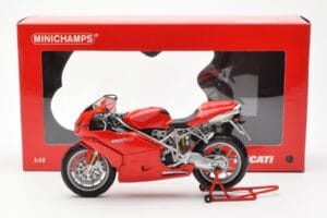 Ducati 999 Punane Minichamps 1:12 122120200 Metall - pilt 4/4