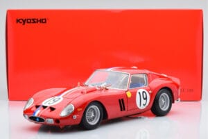 Ferrari 250 GTO #19 24 Hours of Le Mans 1962 Kyosho 1:18 08438A Metall - pilt 10/10