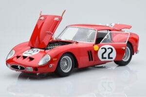 Ferrari 250 GTO #22 24 Hours of Le Mans 1962 Kyosho 1:18 08438B Metall - pilt 2/10