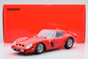 Ferrari 250 GTO Punane Kyosho 1:18 08438R Metall - pilt 10/10