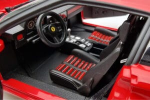 Ferrari 288 GTO Punane Hot Wheels 1:18 J8248-0510 Metall - pilt 7/10