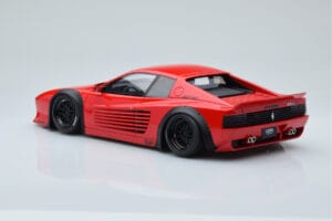 Ferrari 512 TR LBWK Liberty Walk Punane GT Spirit 1:18 GT423 Vaik - pilt 5/6