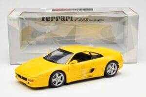 Ferrari F355 Berlinetta Kollane UT Models 1:18 180074021 Metall - pilt 6/6