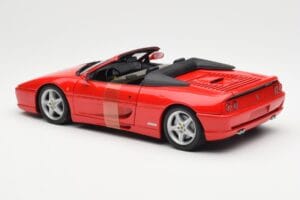 Ferrari F355 Spider Punane UT Models 1:18 180074030 Metall - pilt 5/6