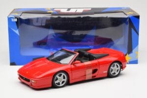Ferrari F355 Spider Punane UT Models 1:18 180074030 Metall - pilt 6/6