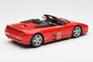 Ferrari F355 Spider Punane UT Models 1:18 180074030 Metall - pilt 2/6