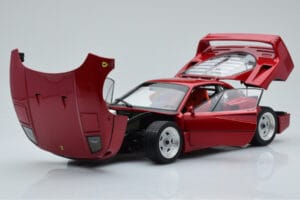 Ferrari F40 Punane Metallik Asia Exclusive Kyosho 1:18 08416RM-G Metall - pilt 2/14