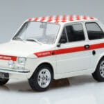 Fiat 126 Abarth Valge MCG 1:18 MCG18325 Metall