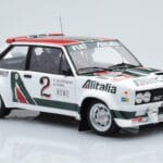 Fiat 131 Abarth Alitalia #2 W. Röhrl / C. Geistdörfer Rally Monte Carlo 1978 Kyosho 1:18 - image 6 of 10