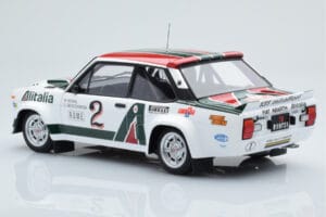 Fiat 131 Abarth Alitalia #2 W. Röhrl / C. Geistdörfer Rally Monte Carlo 1978 Kyosho 1:18 08376G Metall - pilt 7/10