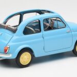 Fiat Nuova 500 Celeste Sinine Kyosho 1:18 - image 3 of 8