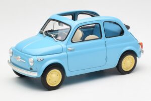 Fiat Nuova 500 Celeste Sinine Kyosho 1:18