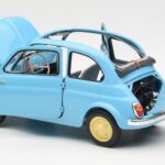 Fiat Nuova 500 Celeste Sinine Kyosho 1:18 - image 5 of 8