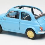 Fiat Nuova 500 Celeste Sinine Kyosho 1:18 - image 7 of 8