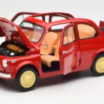 Fiat Nuova 500 Coral Punane Kyosho 1:18 - image 2 of 8