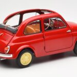 Fiat Nuova 500 Coral Punane Kyosho 1:18 - image 3 of 8