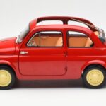 Fiat Nuova 500 Coral Punane Kyosho 1:18 - image 4 of 8