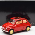 Fiat Nuova 500 Coral Punane Kyosho 1:18 - image 8 of 8