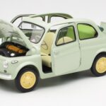 Fiat Nuova 500 Clear Roheline Kyosho 1:18 - image 2 of 8