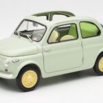 Fiat Nuova 500 Clear Roheline Kyosho 1:18