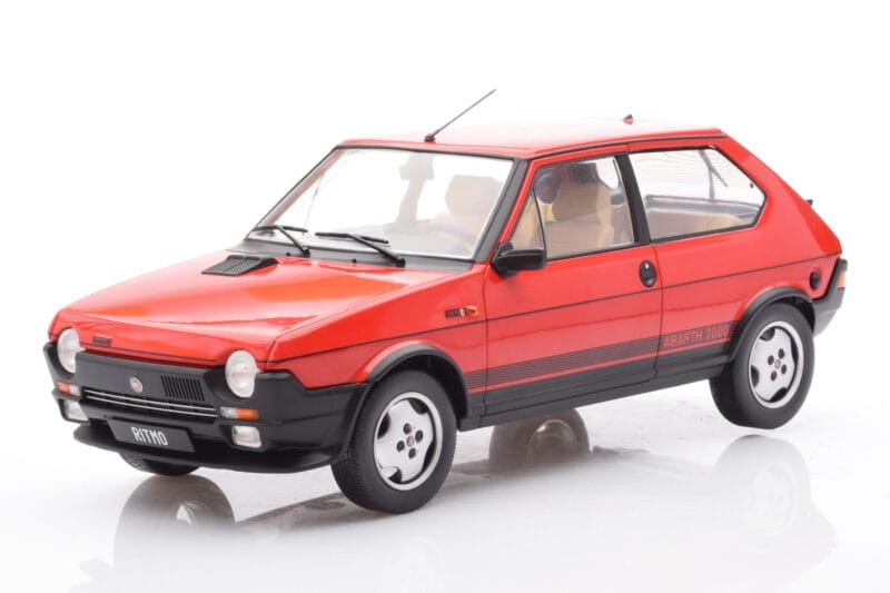 Fiat Ritmo TC 125 Abarth Punane MCG 1:18