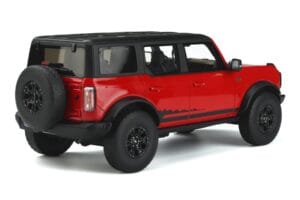 Ford Bronco 4-Door Wildtrak Punane GT Spirit 1:18 GT360 Vaik - pilt 2/5