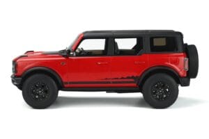 Ford Bronco 4-Door Wildtrak Punane GT Spirit 1:18 GT360 Vaik - pilt 3/5