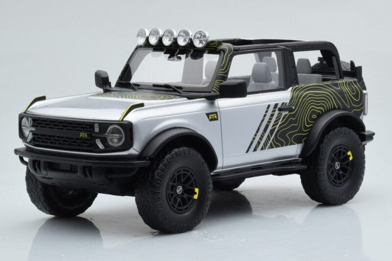 Ford Bronco RTR Iconic Hõbedane GT Spirit 1:18