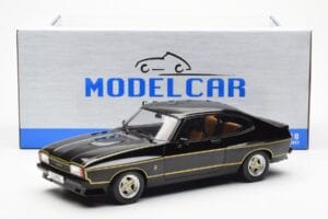 Ford Capri Mk2 X-Pack Must MCG 1:18 MCG18348 Metall - pilt 6/6