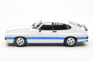 Ford Capri Mk2 X-Pack Valge MCG 1:18 MCG18347 Metall - pilt 3/6