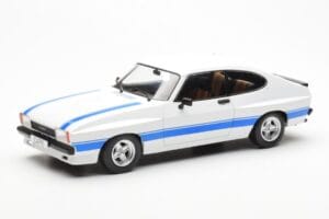 Ford Capri Mk2 X-Pack Valge MCG 1:18