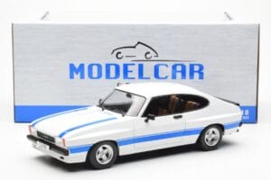 Ford Capri Mk2 X-Pack Valge MCG 1:18 MCG18347 Metall - pilt 6/6
