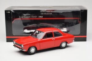 Ford Escort Mk1 RHD Punane Minichamps 1:18 150081070 Metall - pilt 8/8
