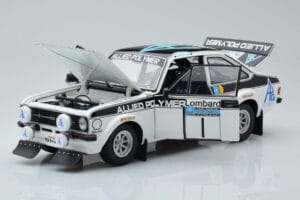 Ford Escort RS 1800 Allied Polymer #1 T. Makinen / H. Liddon Winner RAC Rally 1975 Minichamps 1:18 100758401 Metall - pilt 2/8