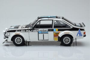 Ford Escort RS 1800 Allied Polymer #1 T. Makinen / H. Liddon Winner RAC Rally 1975 Minichamps 1:18 100758401 Metall - pilt 4/8