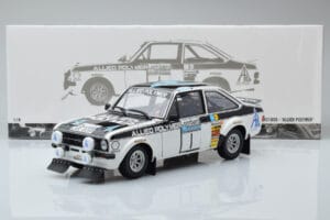 Ford Escort RS 1800 Allied Polymer #1 T. Makinen / H. Liddon Winner RAC Rally 1975 Minichamps 1:18 100758401 Metall - pilt 8/8