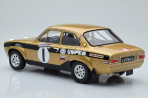 Ford Escort Mk1 RS1600 Night Version #1 R. Clark / J. Porter Rally Wales 1972 IXO 1:18 18RMC100 Metall - pilt 5/6